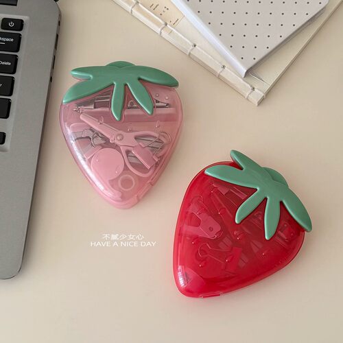 RosyPosy柔设草莓迷你文具套装