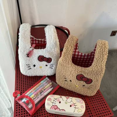 可爱Kitty手提包秋冬新款通勤包