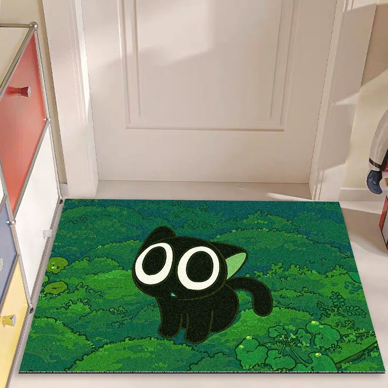 罗小黑展吉丝圈地垫入口