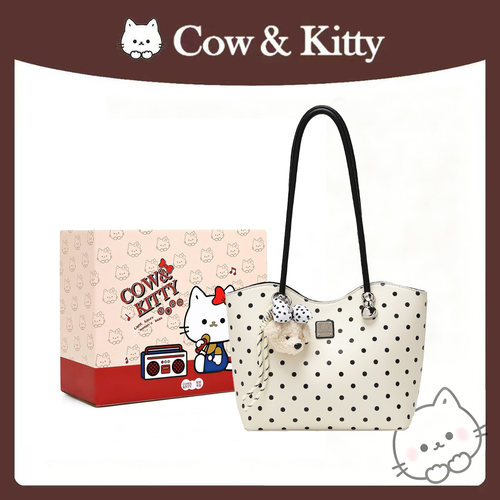 官方正品Cow&Kitty大容量托特包