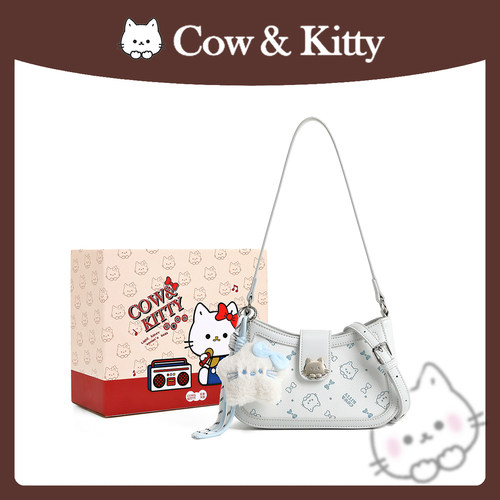 官网正品Cow&Kitty卡通马鞍包