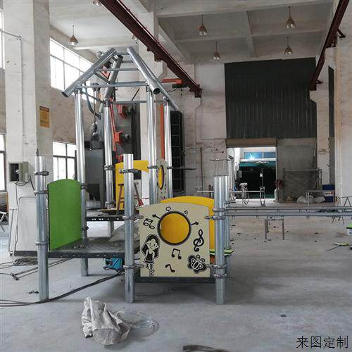秋千儿童室外娱乐园设施备户大型游商场景区网红桥多人木质海盗船