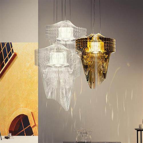 亚克力螺旋北极冰山后现代简约售楼部酒店大厅过道创意个性吊灯,家装灯饰光源,客厅吊灯,淘宝优惠券,粉丝福利购,淘宝优惠卷