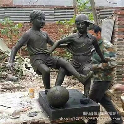 玻璃钢小品读书小孩雕塑校园孩童老鹰捉小鸡人物景观摆件现货