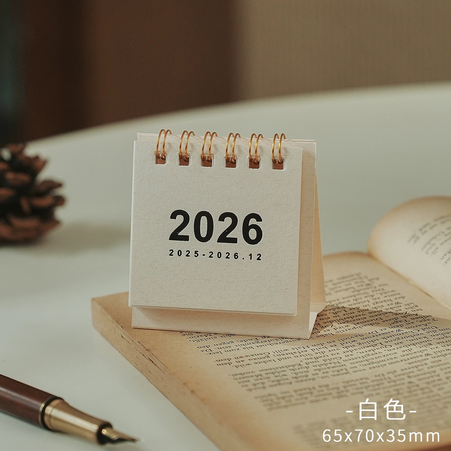 台历2025年简约迷你小台历学生桌面摆件创意计划本文具小礼品日历