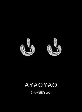 蚊香盘耳夹女气质百搭时尚