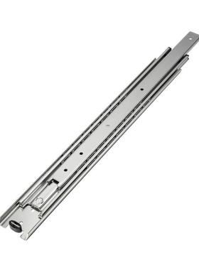 睿驱355宽不锈钢互锁三节工业线性滑轨导轨替代SSRR36、IDC09