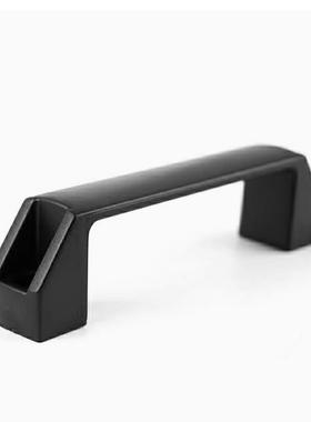 替代黑色尼龙XAB31-L122 XAB31-L150塑料外装型D型方形拉手怡合达