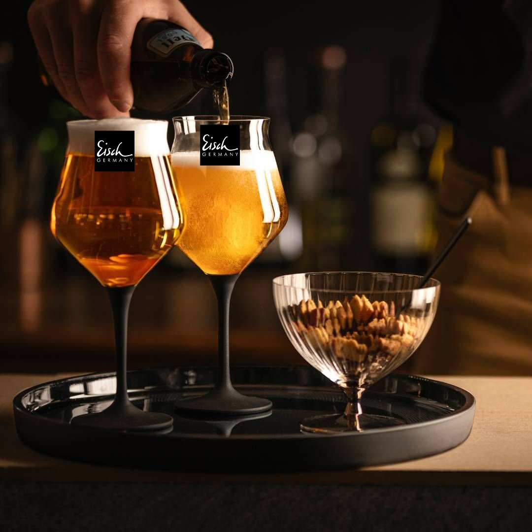 德国eisch啤酒杯水晶玻璃