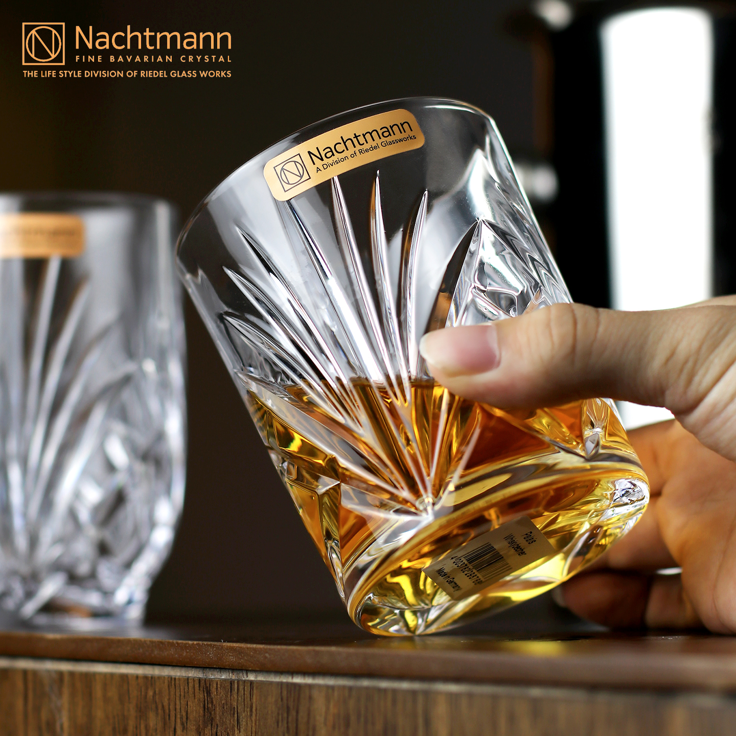 德国进口威士忌酒杯水晶玻璃