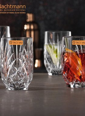 德国进口水晶玻璃威士忌酒杯高档欧式水晶杯啤酒杯家用送礼轻奢