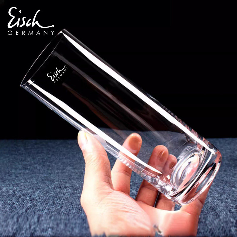 德国进口水晶玻璃果汁饮料牛奶杯调酒杯威士忌洋酒杯耐热喝水杯子