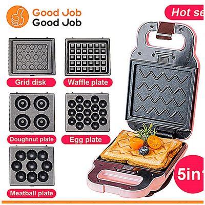 electric sandwich panini waffle cake maker toaster grill