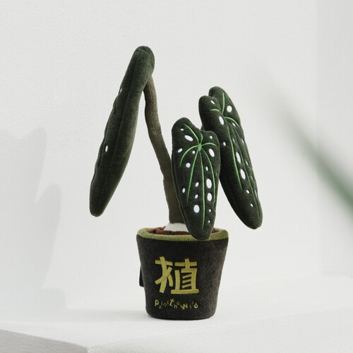 创意盆栽摆件毛绒玩偶公仔