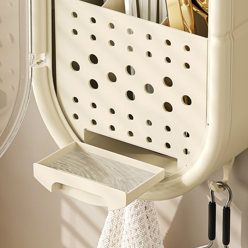 筷子收纳盒壁挂式家用筷子筒厨房快子勺子置物架筷篓筷笼轻奢风,餐饮具,筷子盒,淘宝优惠券,粉丝福利购,淘宝优惠卷