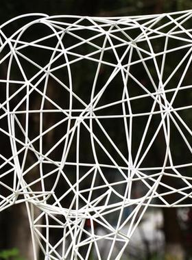 不锈钢镂空马雕塑户外广场公园林草坪景观售楼处装饰铁艺动物摆件