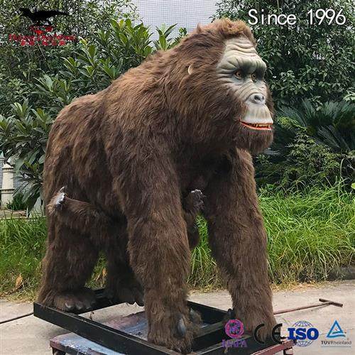 仿真粘毛猩猩模型制作工厂各种搞怪动作视频来样来图制作