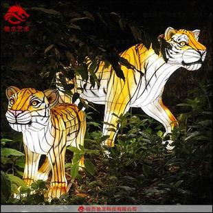 龙年新春彩灯制作公司大型元宵节迎春灯饰灯展花灯制作厂家