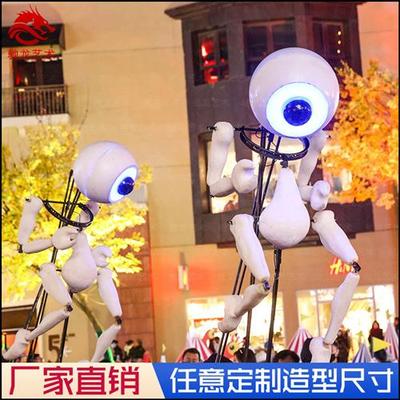 大型舞台道具定制户外活动装置定做大型泡沫提线木偶模型制作公司
