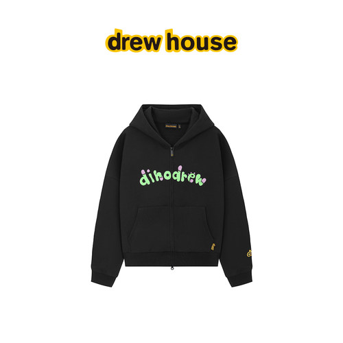 drewhouse小恐龙连帽拉链卫衣