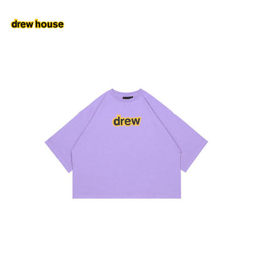 drewhouse短袖字母印花落肩T恤