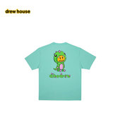 drew 宽松休闲T恤男女同款 house dinodrew背面恐龙图案圆领短袖