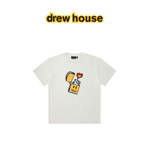 drewhouse打火机纯棉短袖T恤