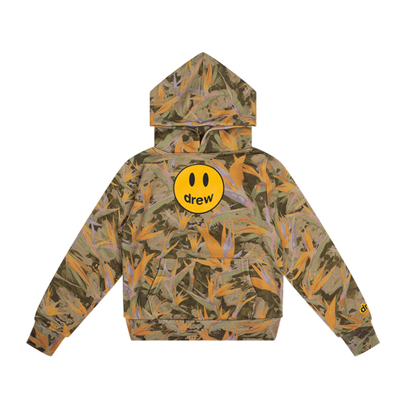drewhouse拉绒连帽迷彩儿童卫衣