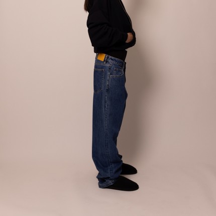 drew house basics素感直筒牛仔裤25新品男女同款