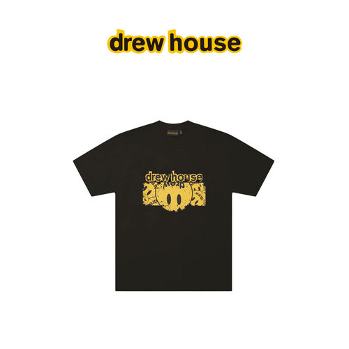 drewhouse纯棉笑脸印花短袖T恤