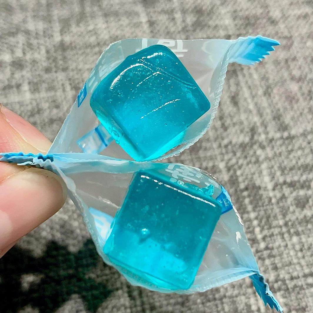 冰方方糖果丞来薄荷方块糖芒果白传统糖果