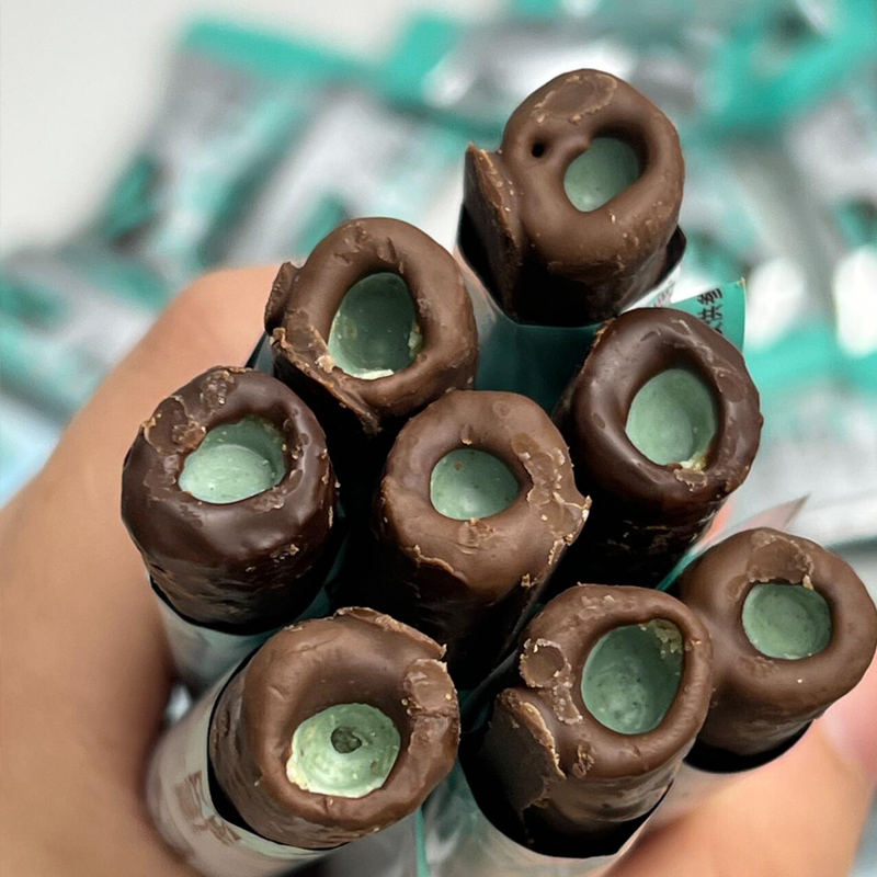 金帝巧克力棒9种口味混合装薄荷抹茶榛仁蓝莓白兰地巧克力夹心棒