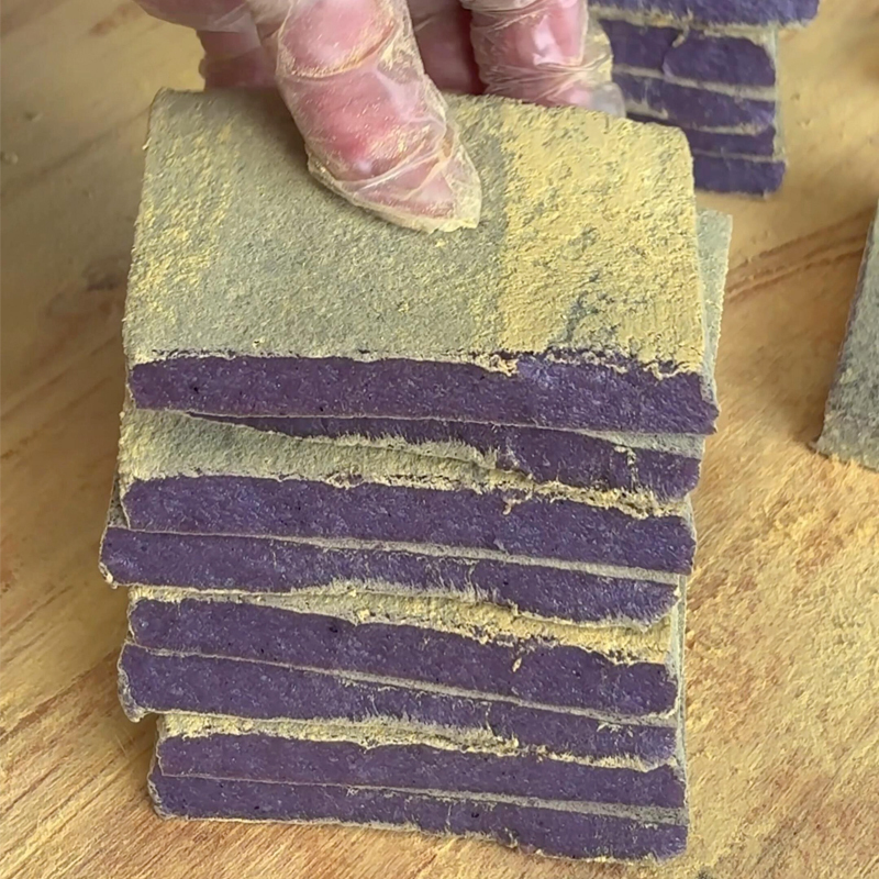 乌饭麻糍松花粉艾草糍粑即食糯米乌饭方糍乌叶艾草青块糯叽叽糕点