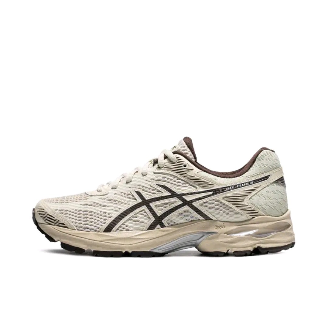 Asics/亚瑟士 Gel-Flux 4 跑鞋 包裹性舒适缓冲复古越野短跑慢跑