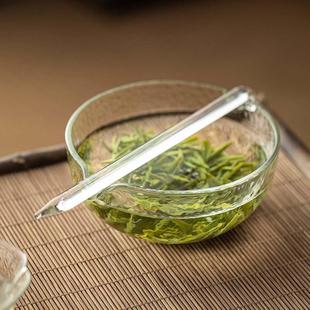 公道杯茶具茶海 锤目纹引流碗泡法玻璃泡茶碗引流碗泡茶器绿茶日式