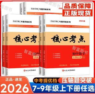 2026版 名校学典核心考点七八九年级上下册数学人教版初中789年级数学训练试题模拟卷武汉名校试题汇编天下中考专题复习资料