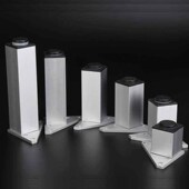 承重定制高度可调节方形橱柜脚铝合金家具腿柜腿支撑脚地脚垫