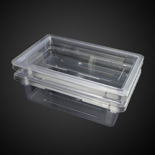 披萨周转箱比萨面团PC保鲜盒密封盒30*46份数盆发酵箱份数盒pizza