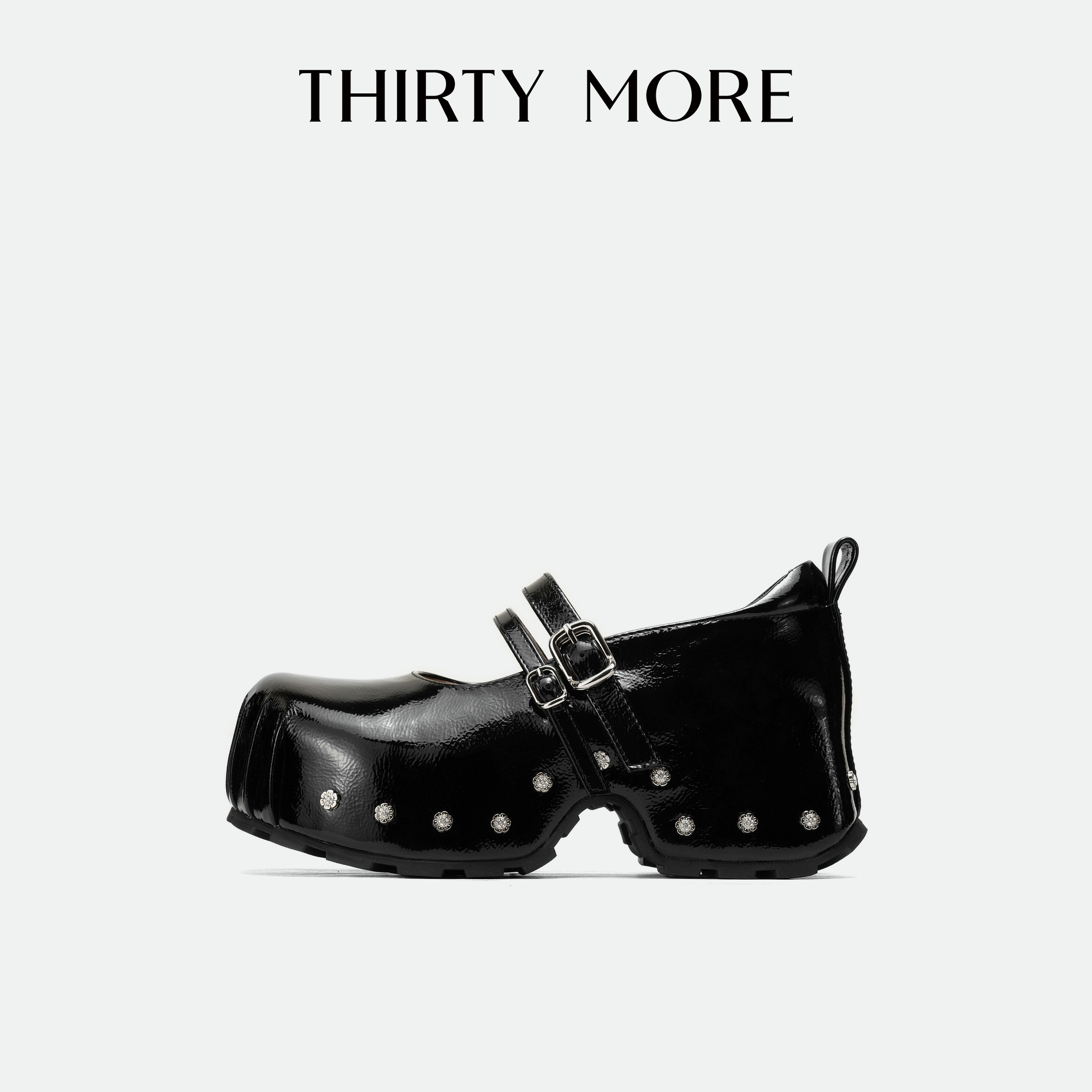 【电音玛丽】Thirty More双皮带扣玛丽珍鞋女2026春季新款小皮鞋,女鞋,浅口单鞋,淘宝优惠券,粉丝福利购,淘宝优惠卷