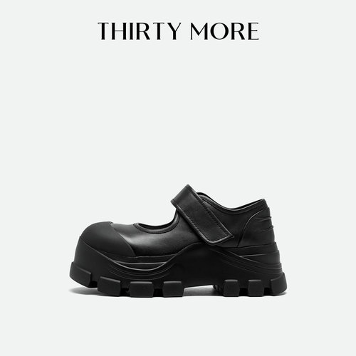 休闲玛丽珍鞋THIRTYMORE厚底