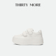 简约低帮小白鞋 Thirty 女 新款 时尚 More厚底增高休闲鞋 女2026春季