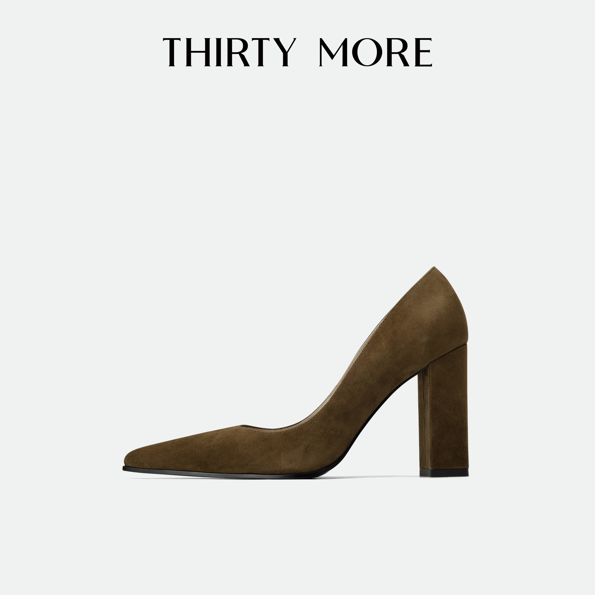 【叛逆美学】Thirty More仙女气质高跟鞋女2026春夏新款浅口单鞋