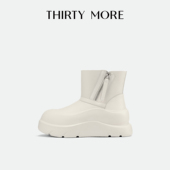 保暖雪地靴 More厚底增高棉靴女2025秋冬新款 雪夜狂欢 Thirty