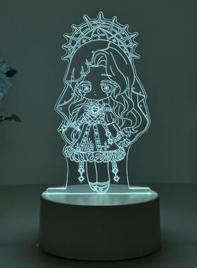 超自然行动组薇薇安周边夜灯小摆件手办公仔玩偶模型玩具生日礼物