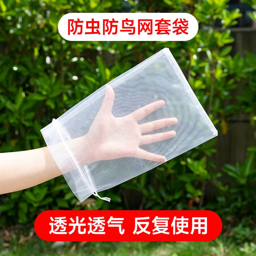 防鸟防虫水果网纱套袋