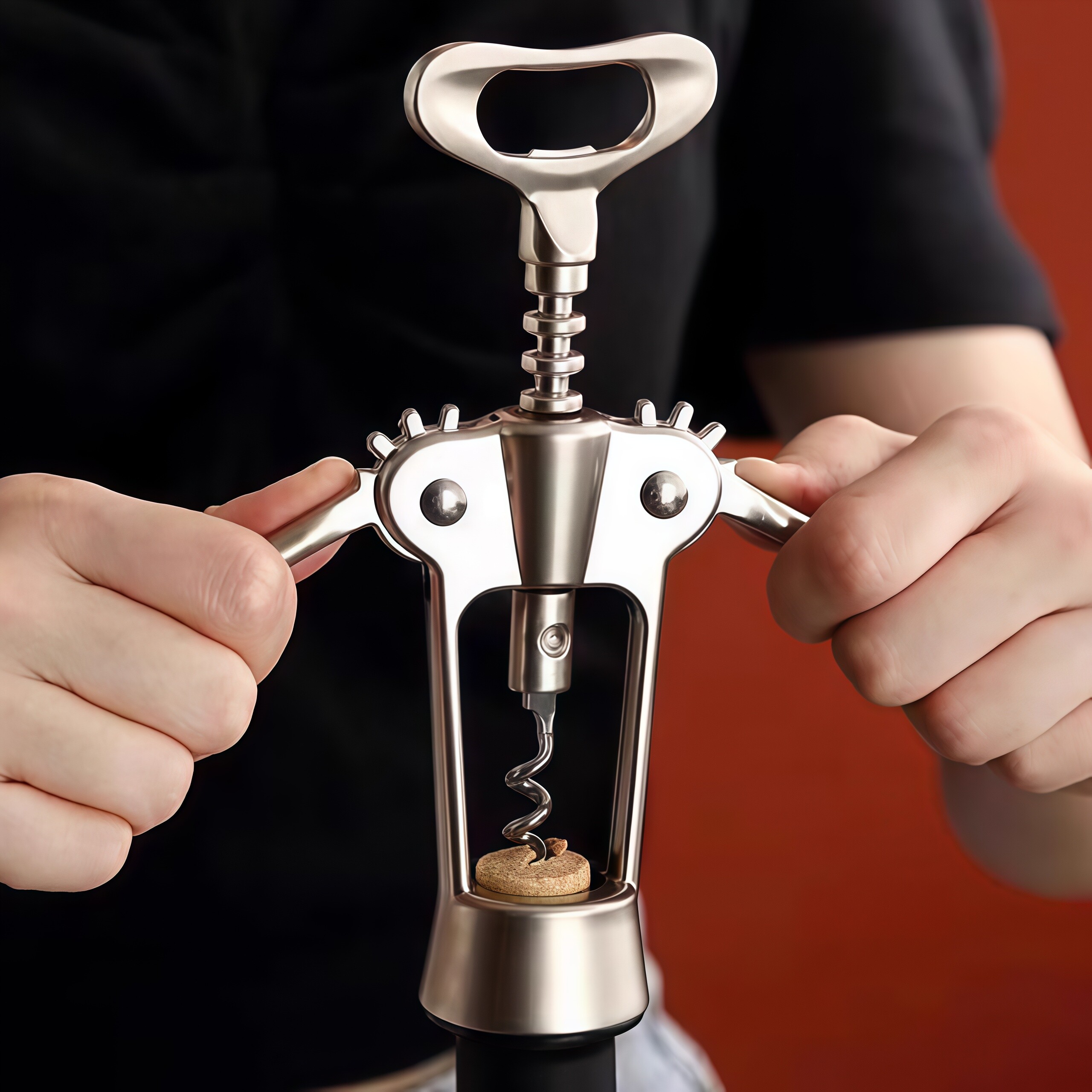 红酒开瓶器家用多功能起酒器启瓶葡萄酒啤酒瓶起子开酒器套装起瓶