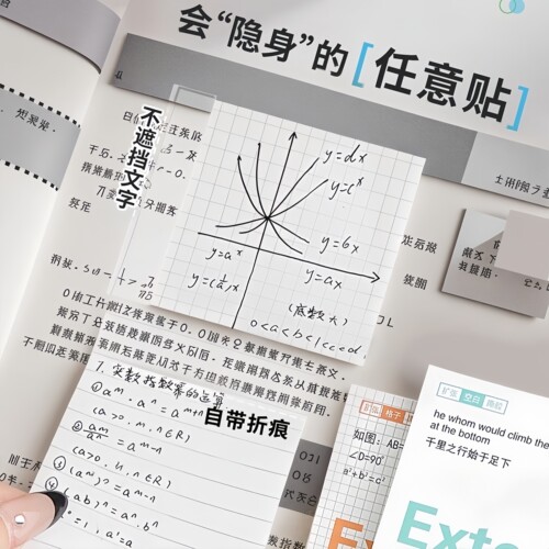 扩张便利贴不遮挡透明可折叠