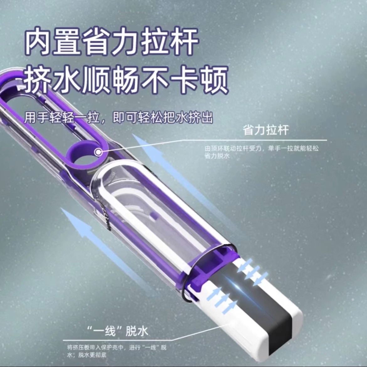 迷你小拖把海绵吸水家用桌面手持