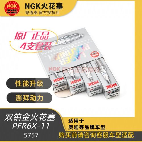 NGK奥迪双铂金原厂正品火花塞