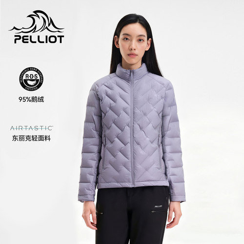 伯希和户外800蓬羽绒服保暖立领